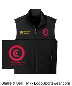 Port Authority Mens Collective Smooth Fleece Vest Design Zoom